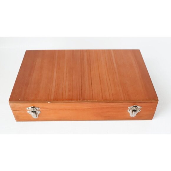 Thailand The Gems Factory 9 Piece Barware Set Cocktail Set Wood Box - Picture 9 of 9